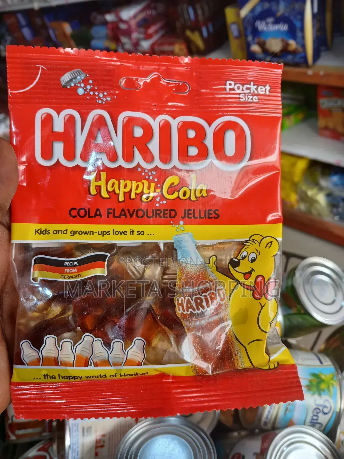 Haribo Happy Cola Flavoured Jellies 80g