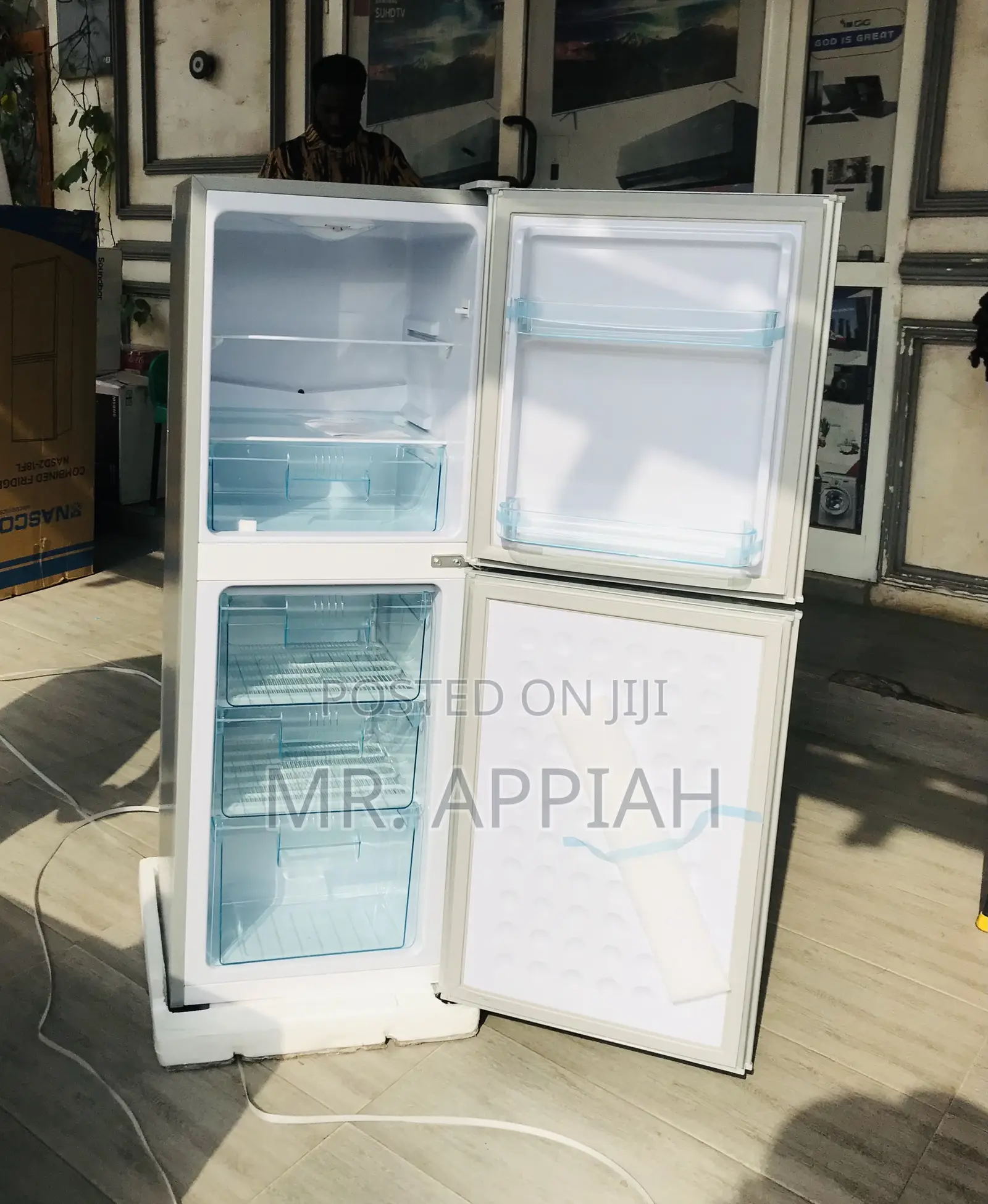 Buy Classic Nasco Nasf2-13s Double Door Fridge(Silver)