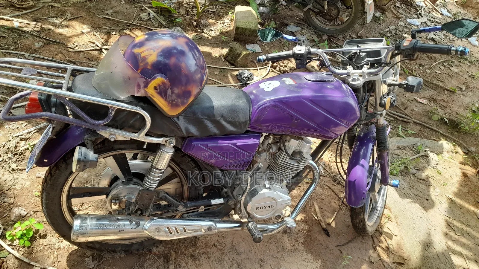 Royal Motorcycle 2021 Purple