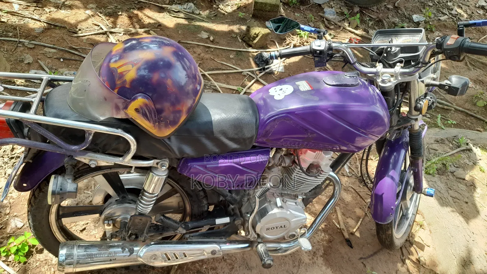 Royal Motorcycle 2021 Purple