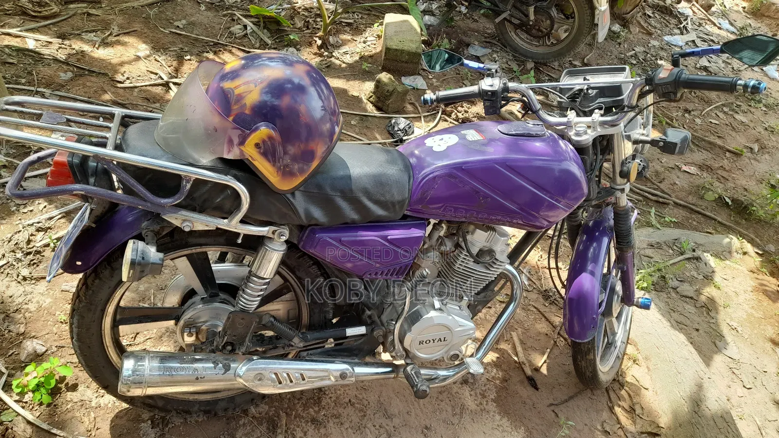 Royal Motorcycle 2021 Purple