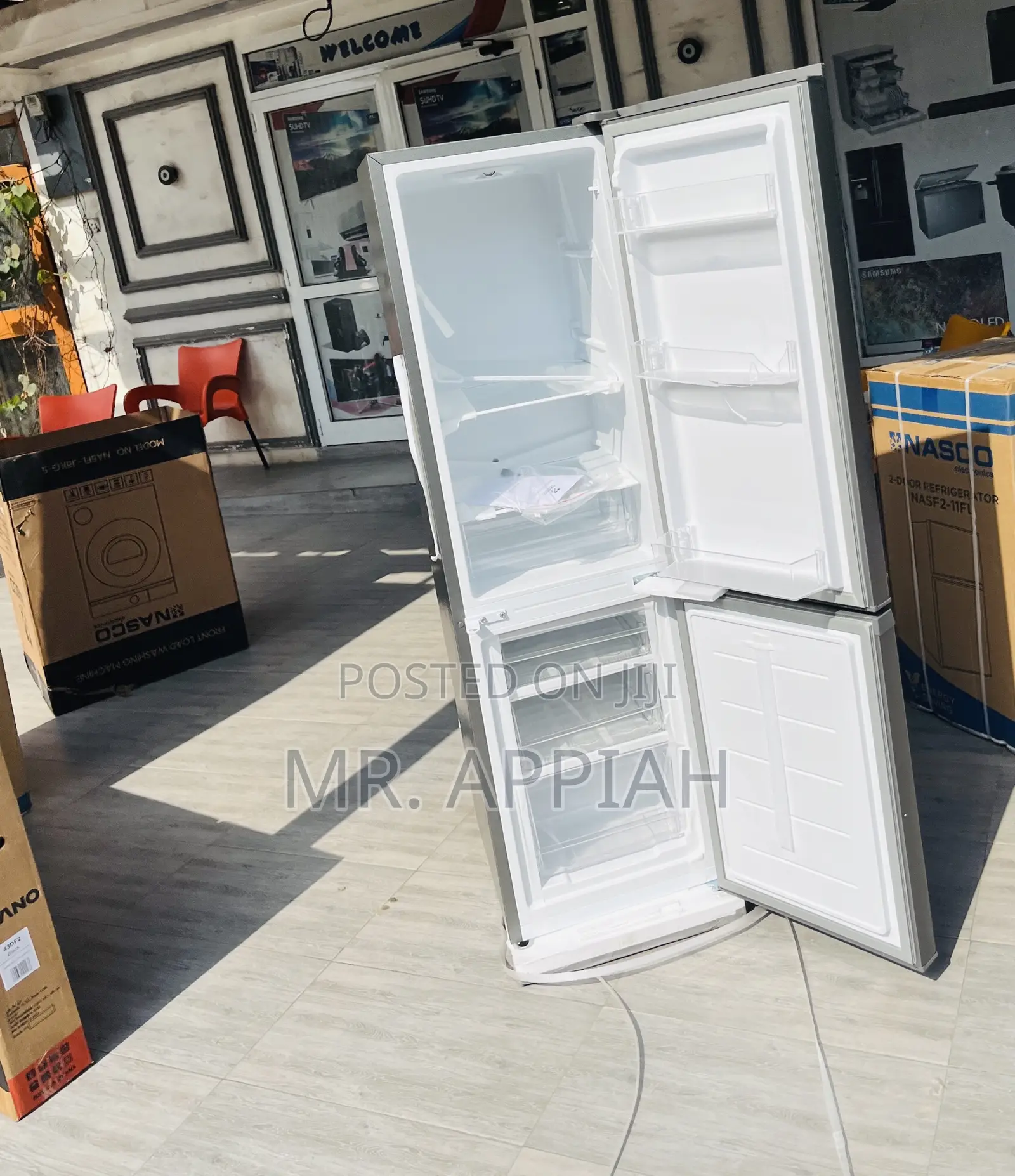 Original Nasco Nasd2-23-Sk(Gray)Bottom Mount Freezer Fridge