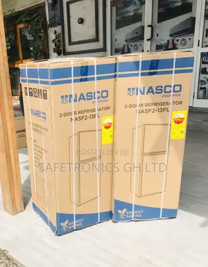 Kindly Buy 2 Door Nasf2-13fl Top Freezer Nasco Grey Fridge