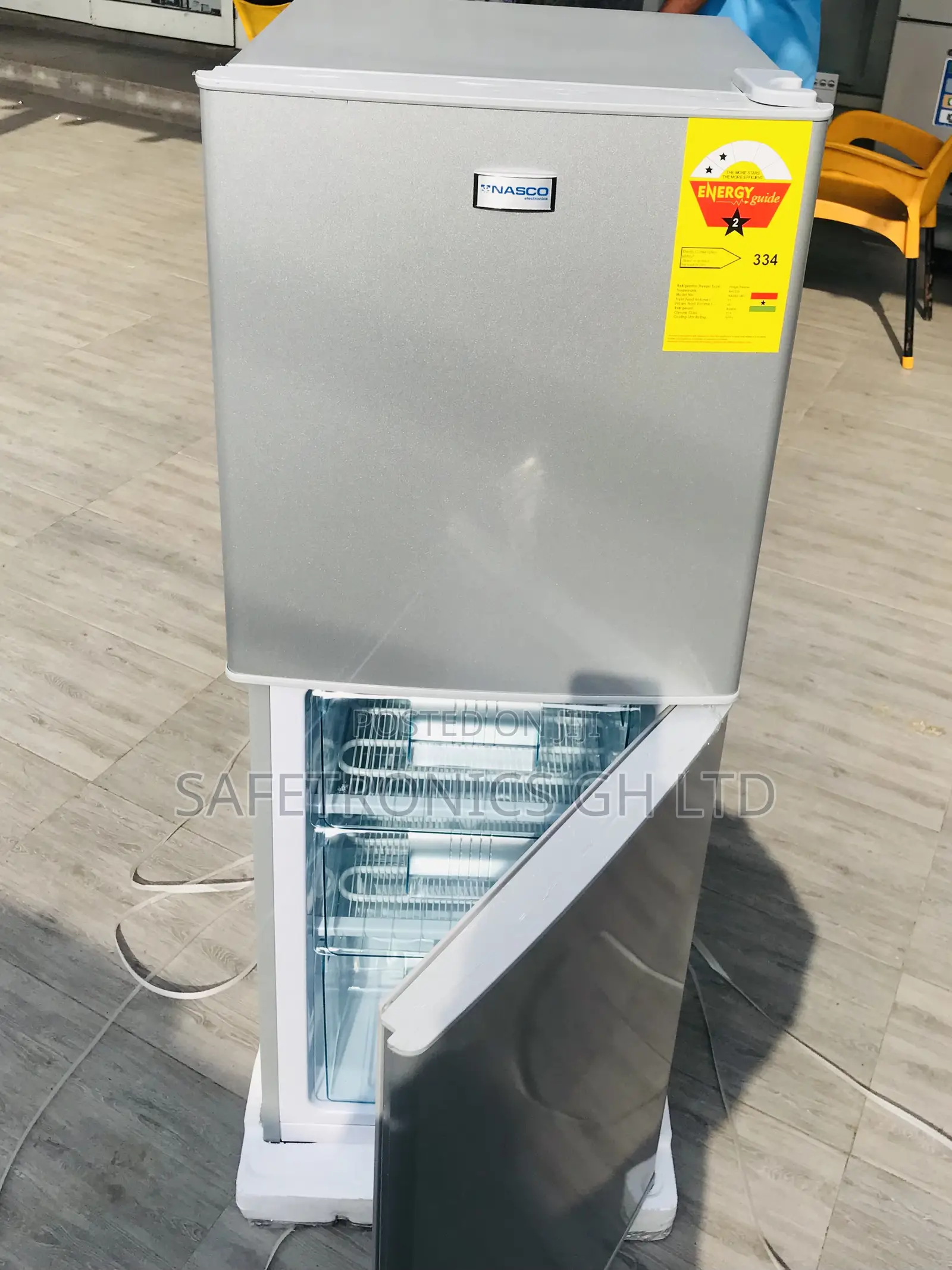 Effective and Reliable Nasf2-13s Top Freezer Grey 2 Doors