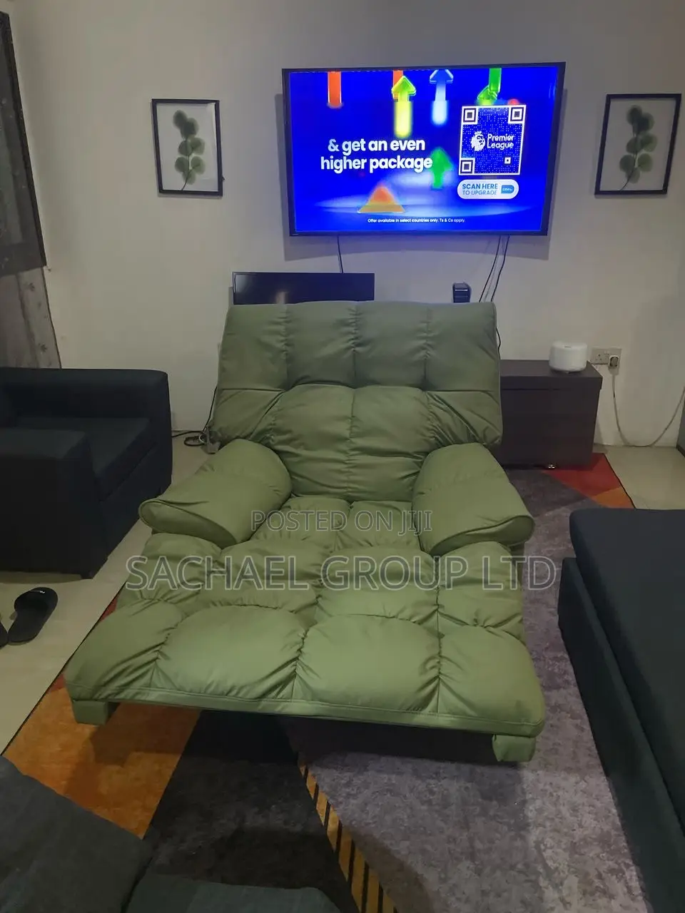 Recliner Single Person Leather Sofa