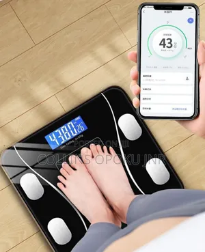 Multi-functional Usb Bluetooth Body Weighing Scale - Black