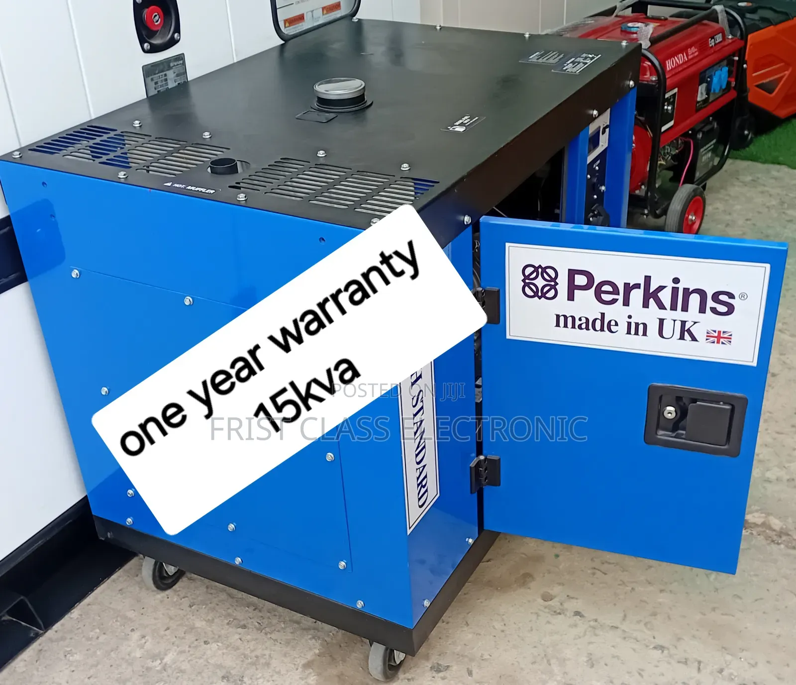 High Capacitated 15kva Silent Diesel Genset With 16500watts