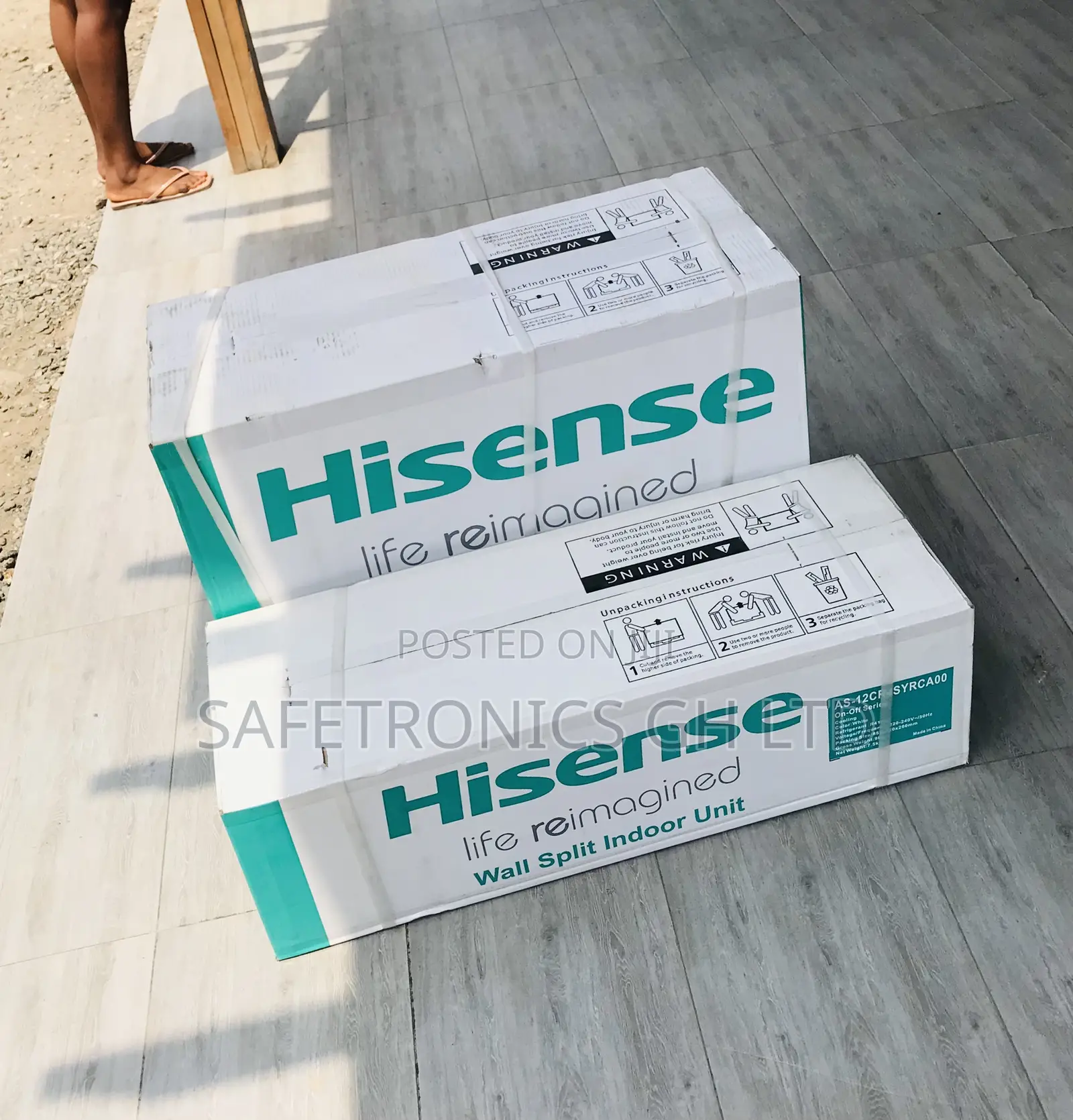 Hisense Perfect Boxed 1.5 Hp Split R410a (White) Ac