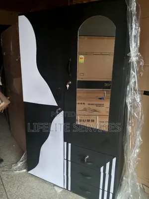 2 in 1 Wardrobe With Dressing Mirror