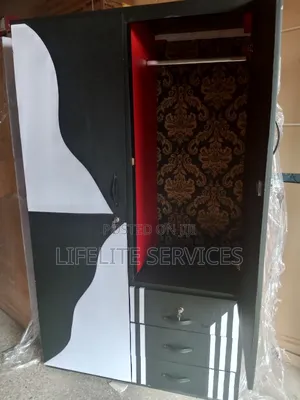 2 in 1 Wardrobe With Dressing Mirror