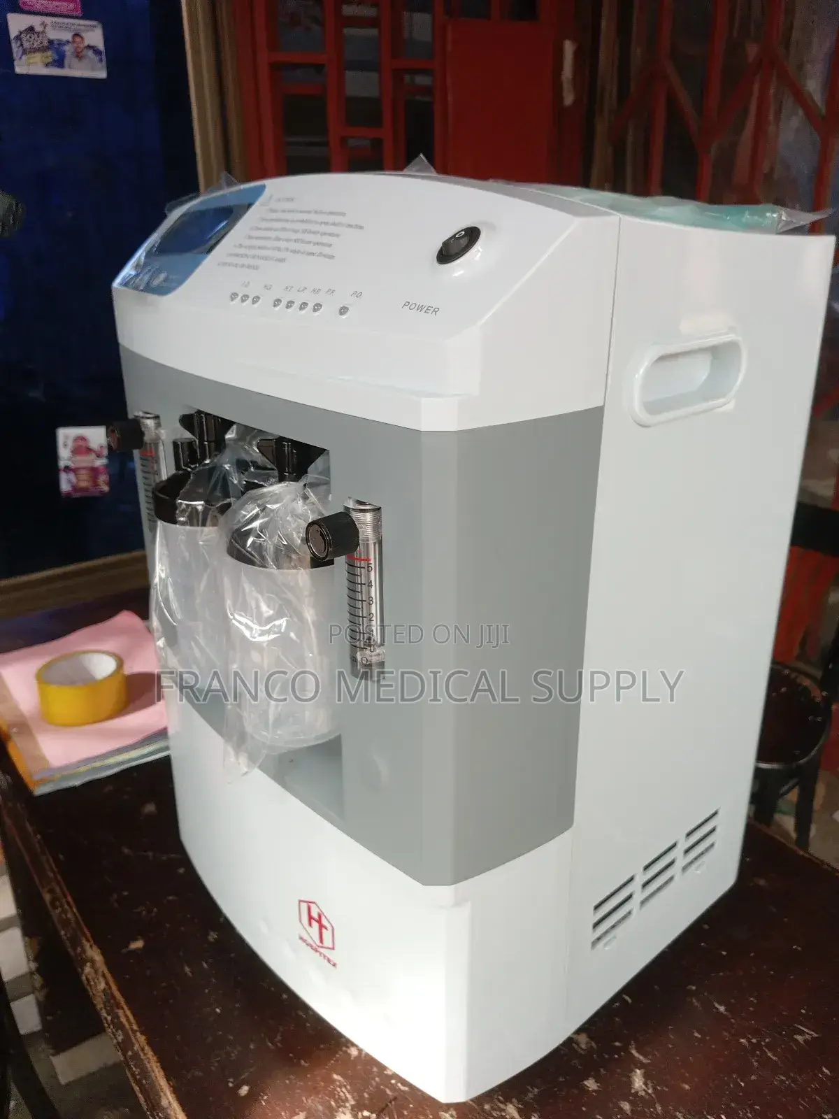 Oxygen Concentrator (With 2 Bottle)