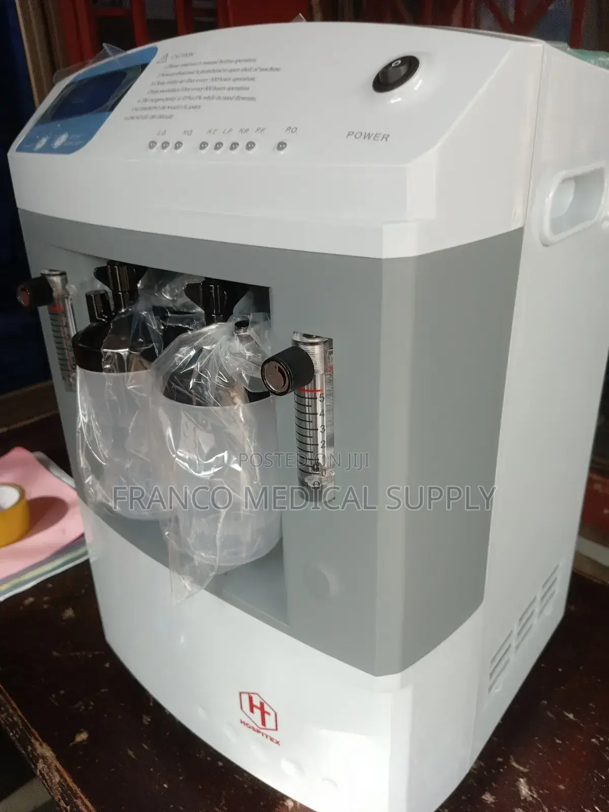 Oxygen Concentrator (With 2 Bottle)