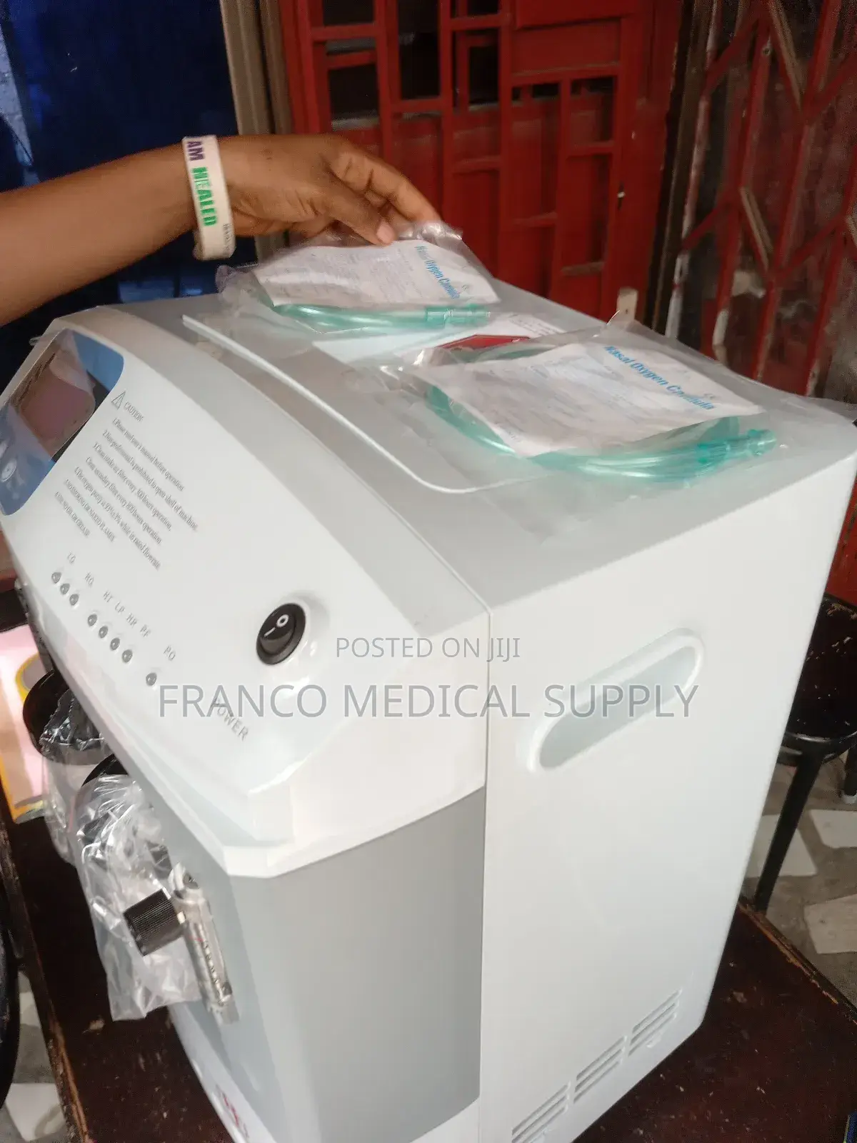 Oxygen Concentrator (With 2 Bottle)