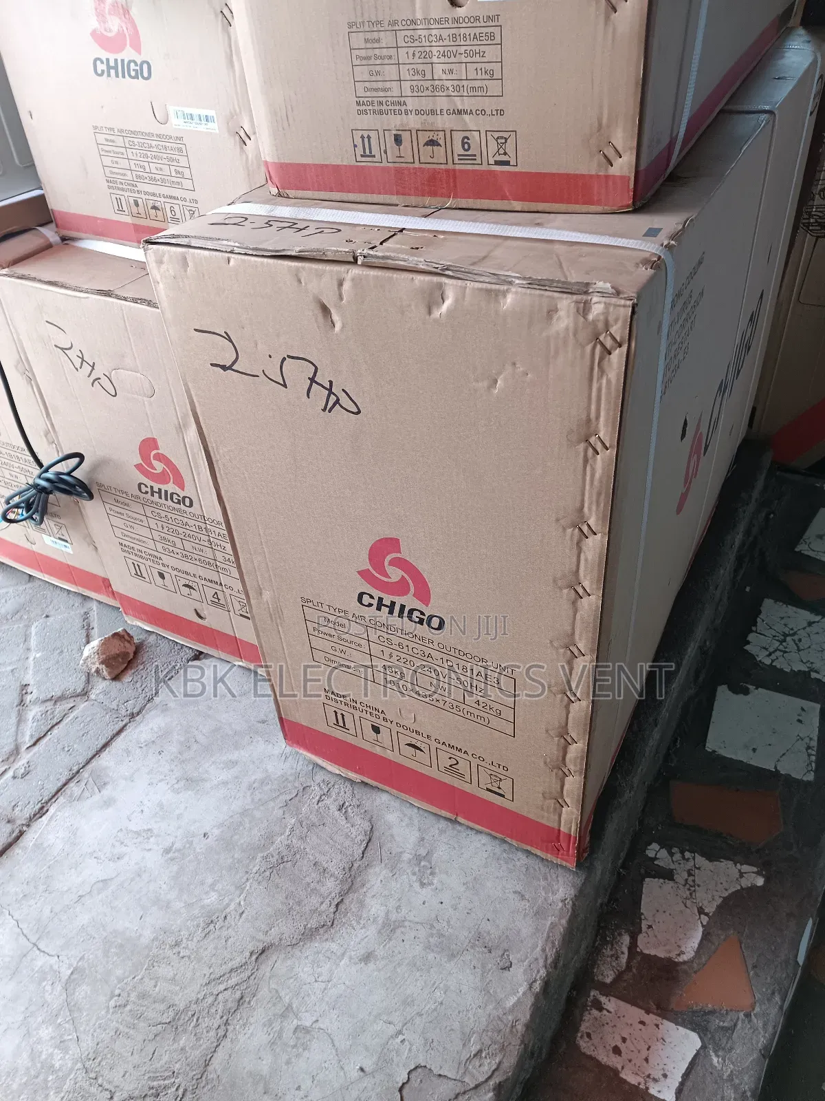 Chigo 2.5hp R410 Gas Split Air Conditioner