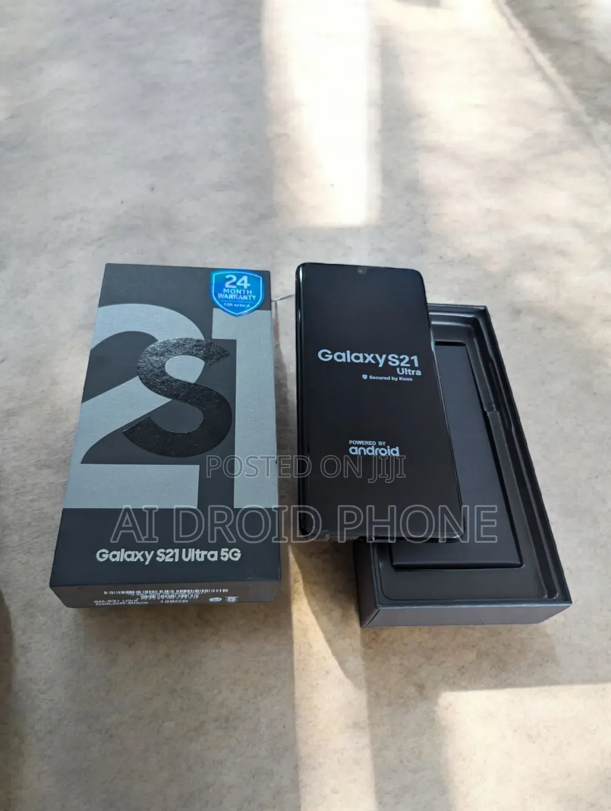 New Samsung Galaxy S21 Ultra 5G 128 GB Silver