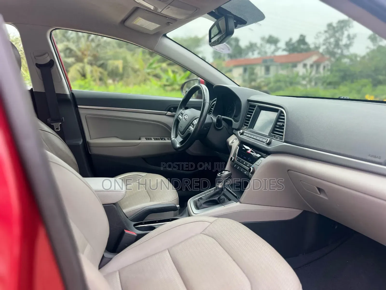 Hyundai Elantra 2017 Red