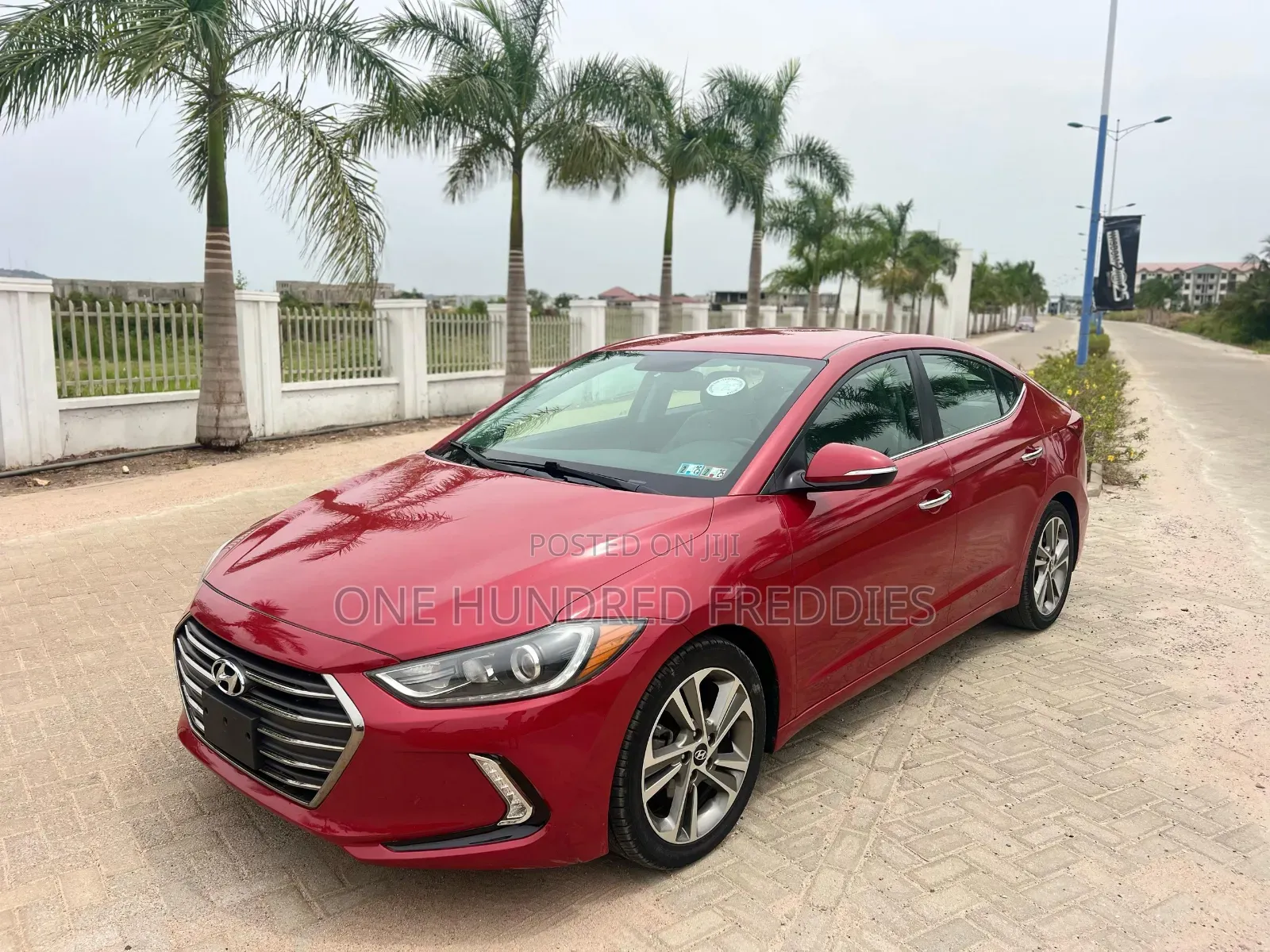Hyundai Elantra 2017 Red