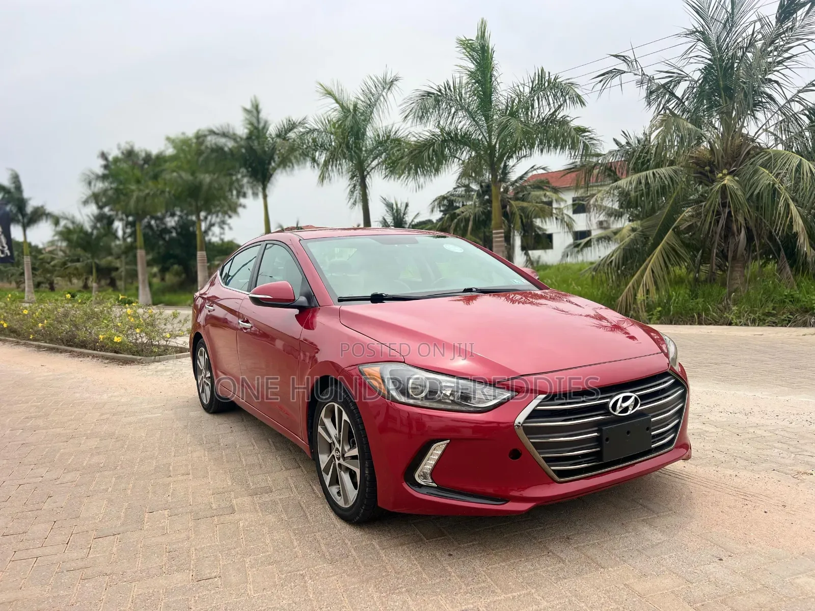 Hyundai Elantra 2017 Red