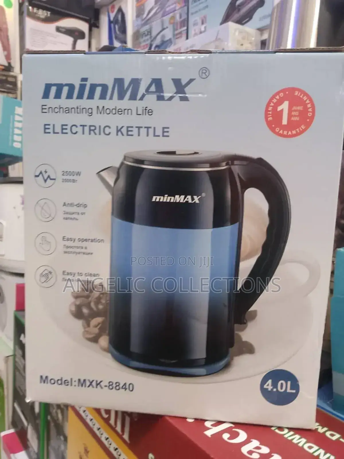 Minmax Electric Kettle 4l