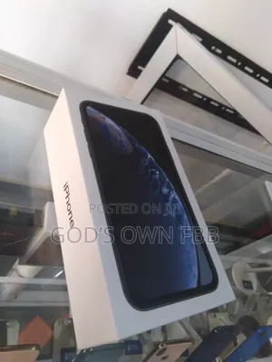 New Apple iPhone XR 256 GB Black