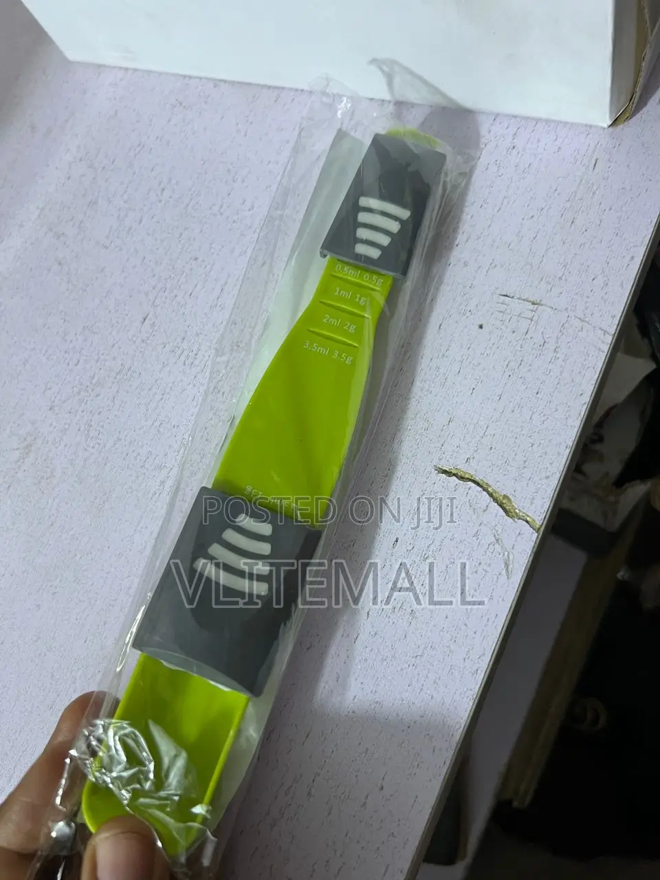 Plastic Adjustable Measuring Spoon With Double End Adjustabl