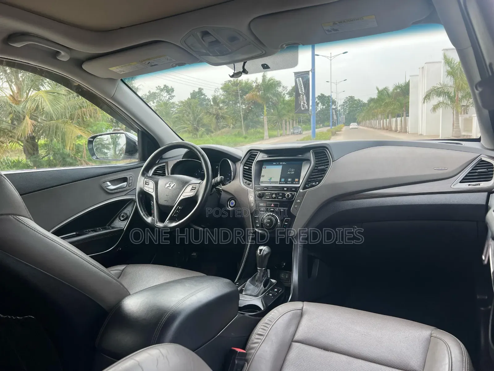Hyundai Santa Fe Limited AWD 2017 White