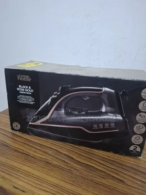 George Home 2800w Steam Iron Rose Gold From Uk