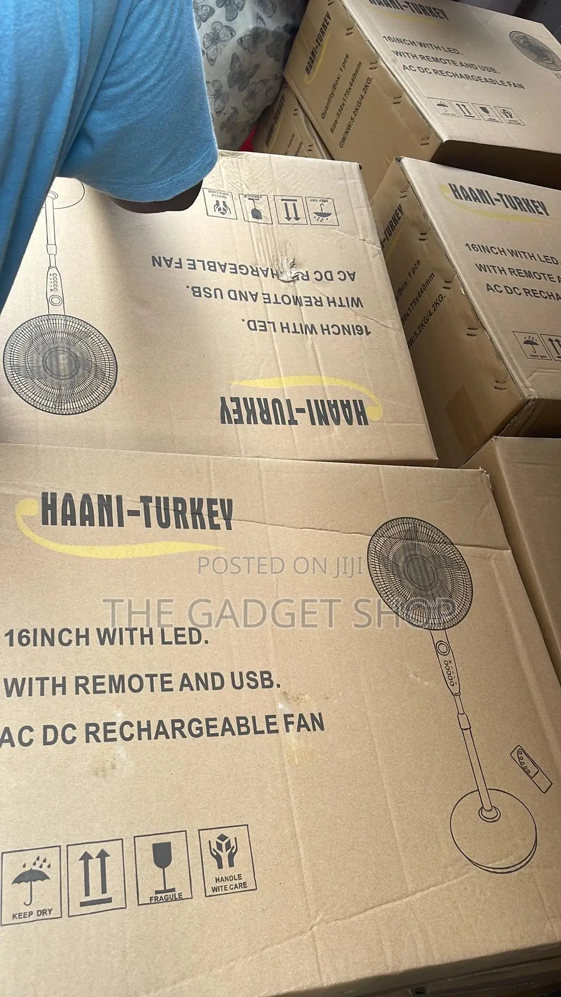 Rechargeable Standing Fan