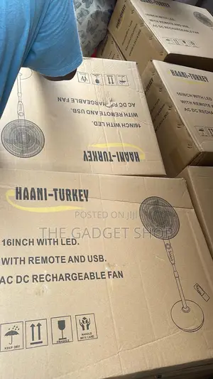 Rechargeable Standing Fan