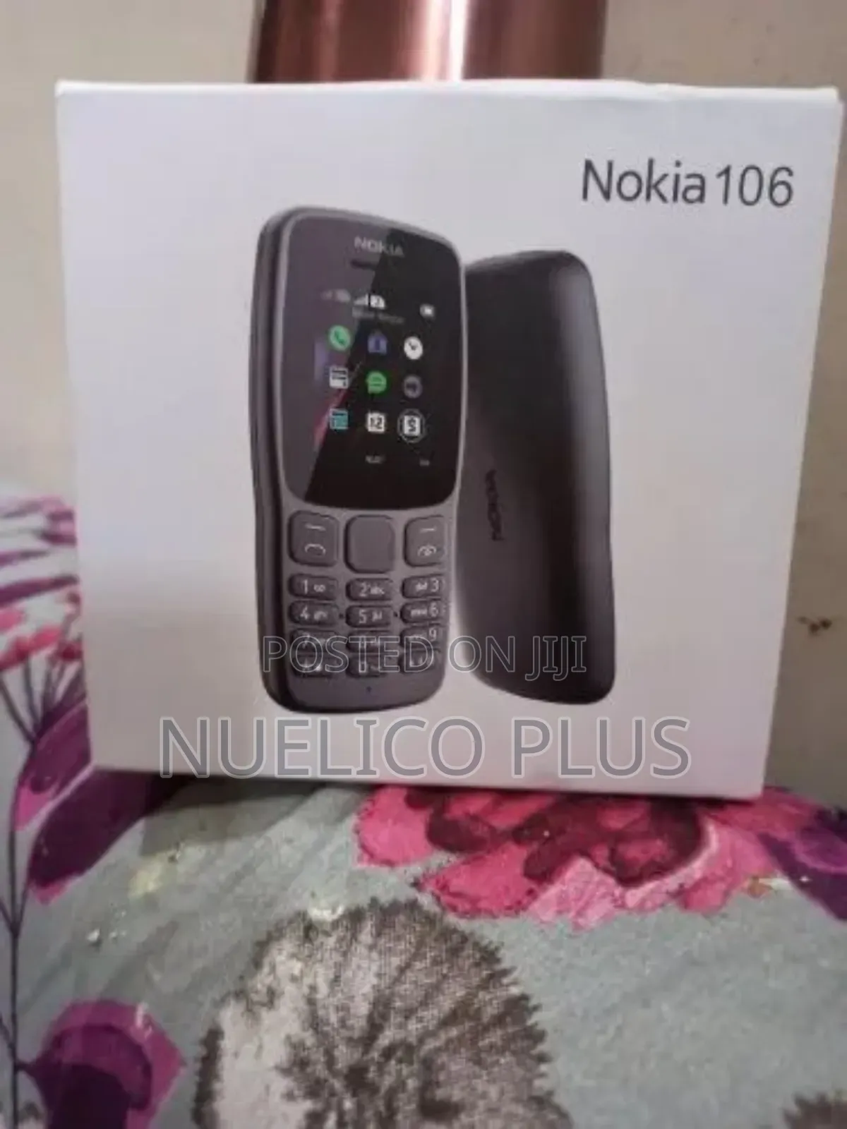 New Nokia 106 Black