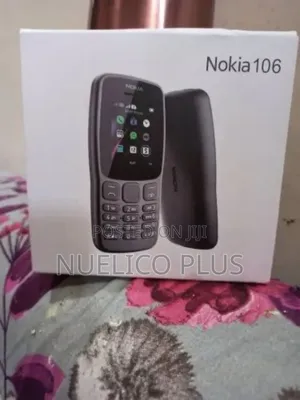 New Nokia 106 Black