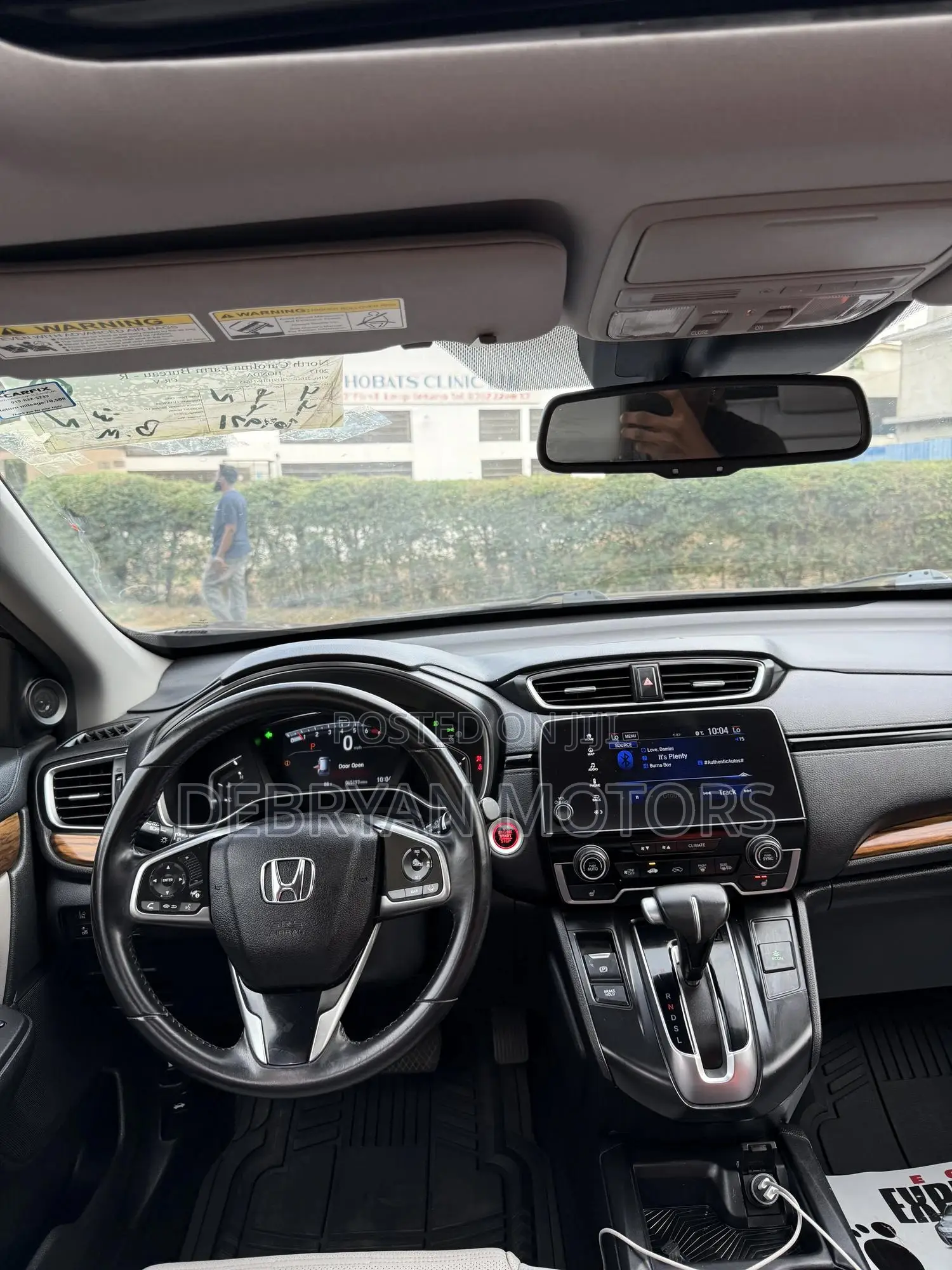 Honda CR-V Touring AWD 2018 Burgundy