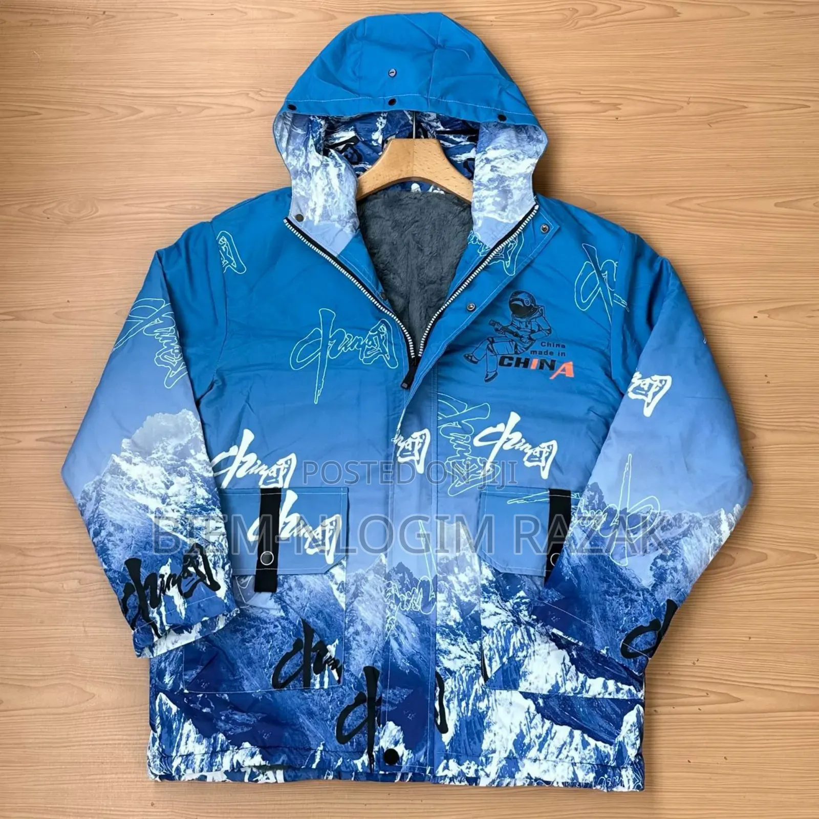 Hooded Winter Jacket Available in Stock