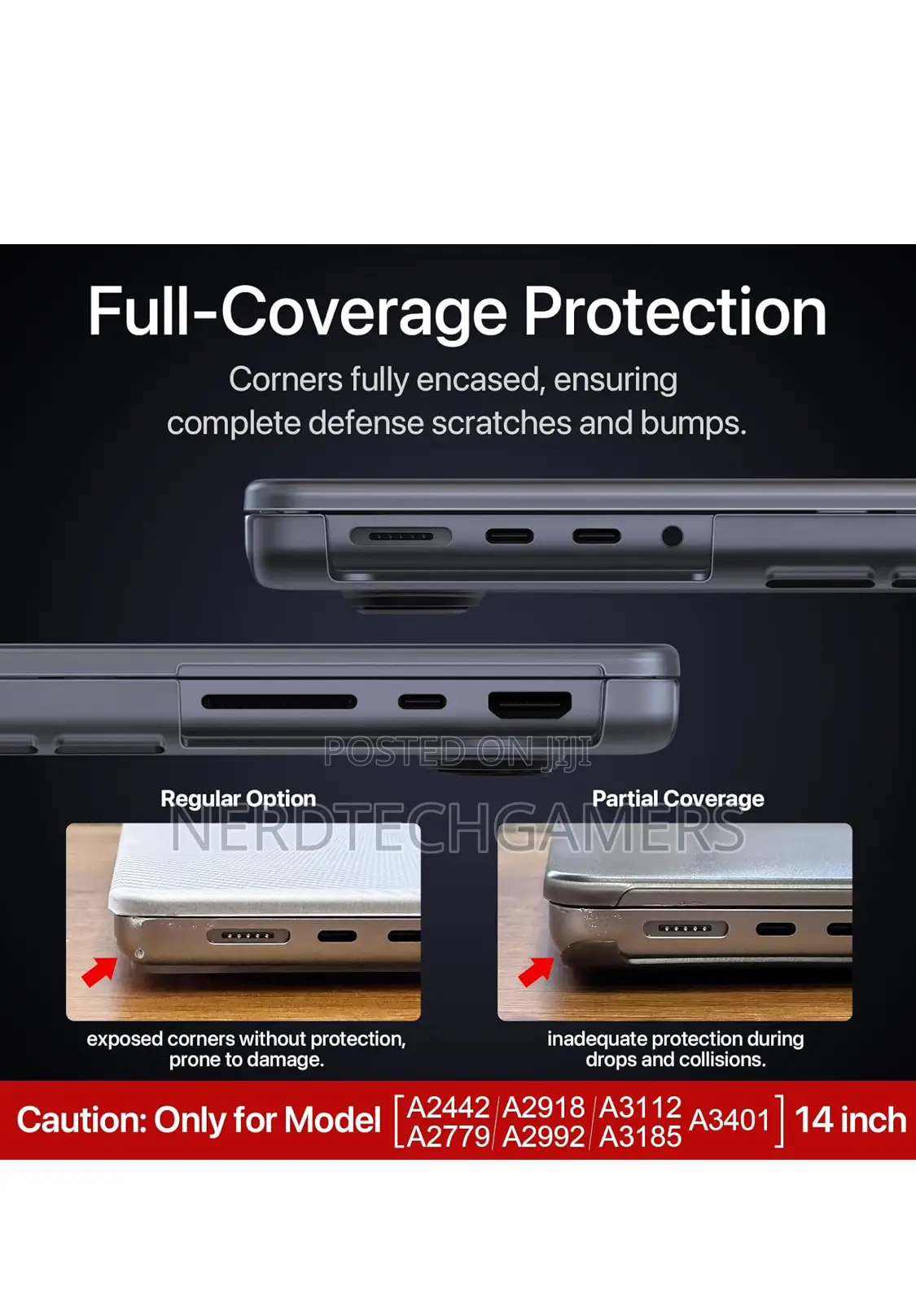 Macbook Pro 14 Inch Case M4 2024-2021 M3 M2 M1 Pro/Max