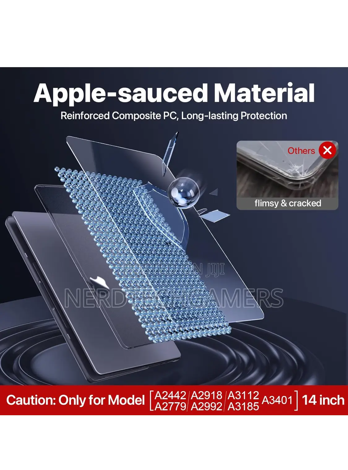 Macbook Pro 14 Inch Case M4 2024-2021 M3 M2 M1 Pro/Max