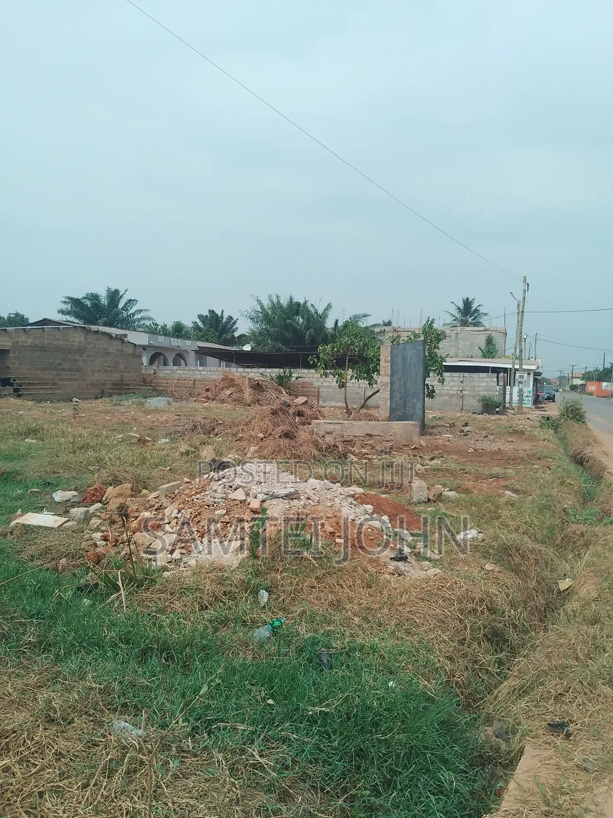 Roadside Land at Ashaley Botwe for Sale