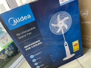 Advanced Rechargeable Midea Standing Fan