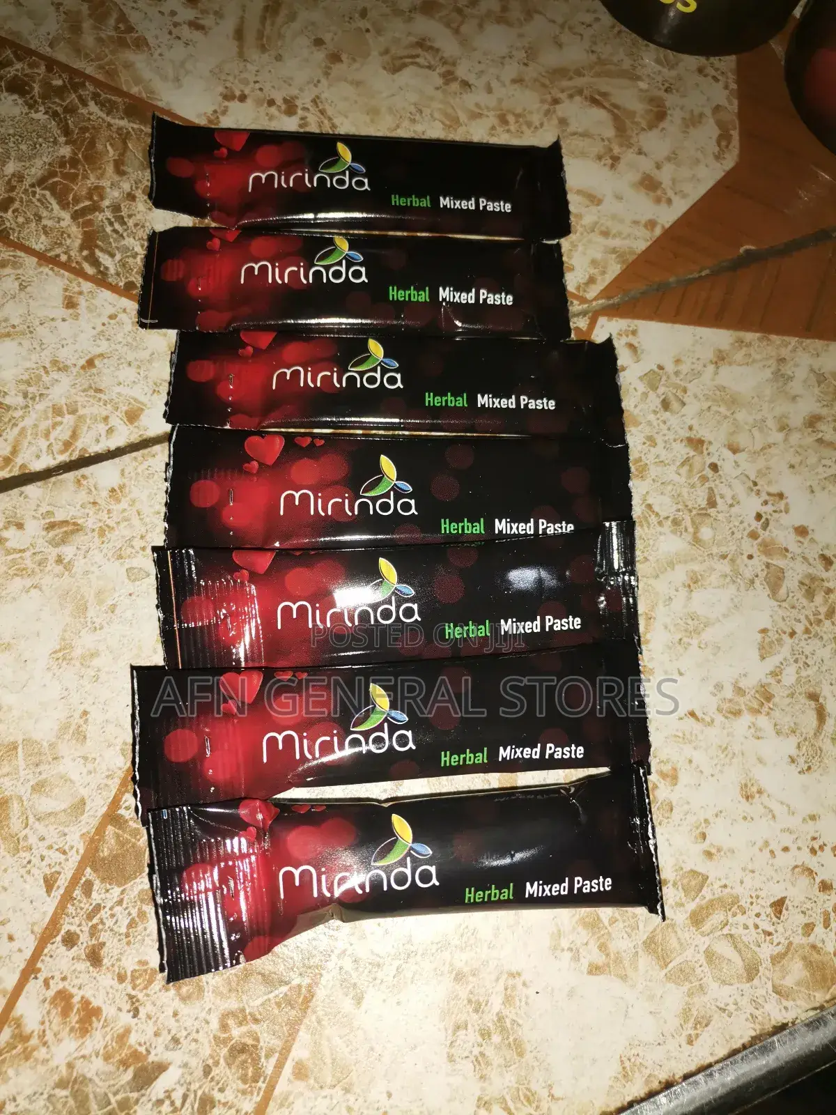Sachets Mirinda