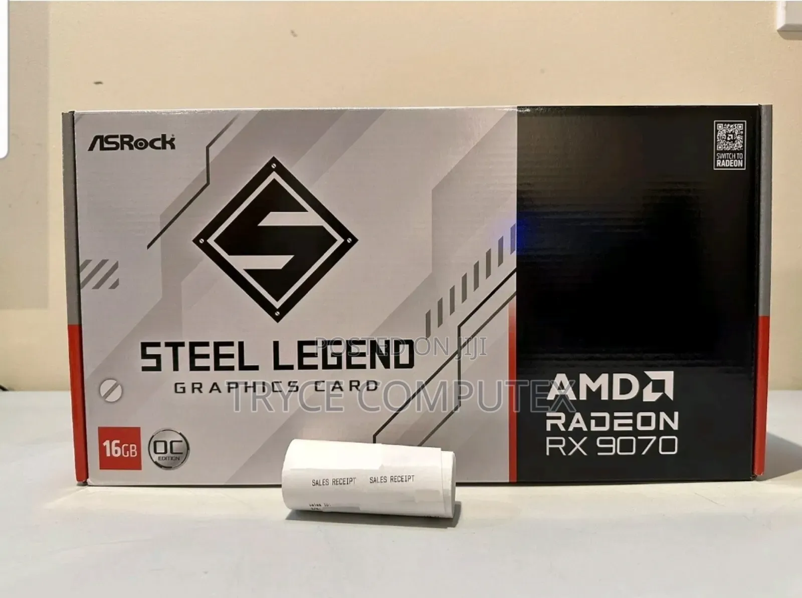 Asrock Steel Legend Radeon Rx 9070 16gb Graphic Card