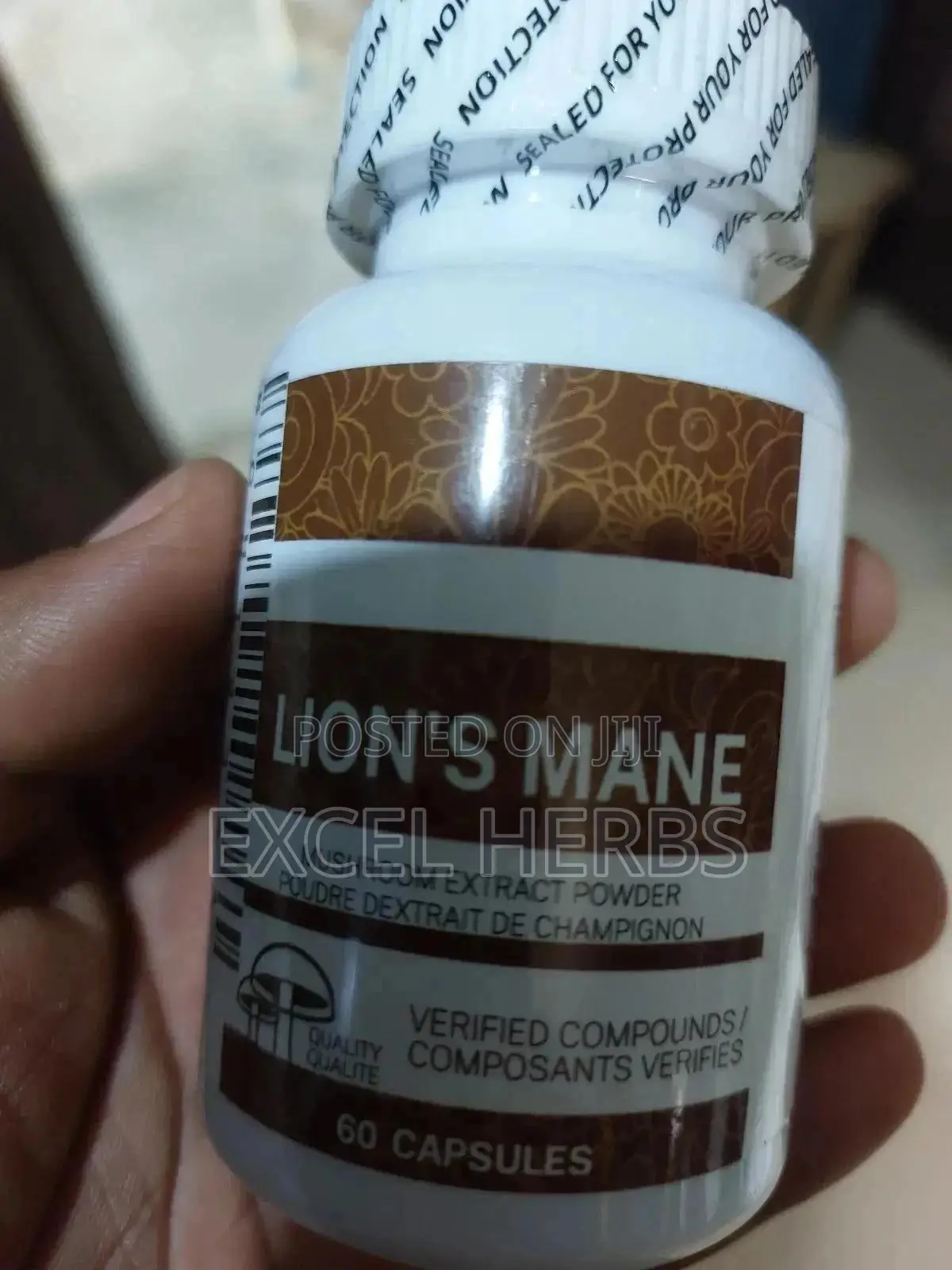 Lion's Mane Mushroom Extract Powder 60 Capsules