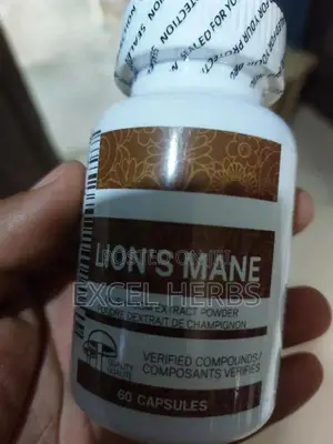 Lion's Mane Mushroom Extract Powder 60 Capsules