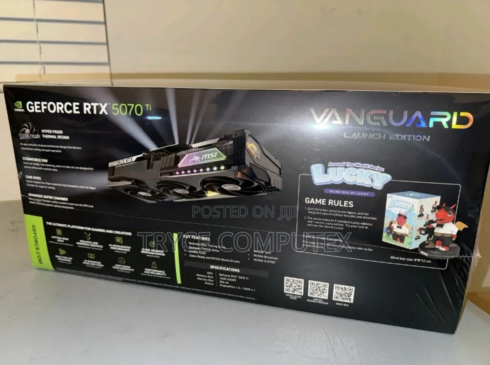 Msi Geforce RTX 5070 12gb Vanguard Graphic Card