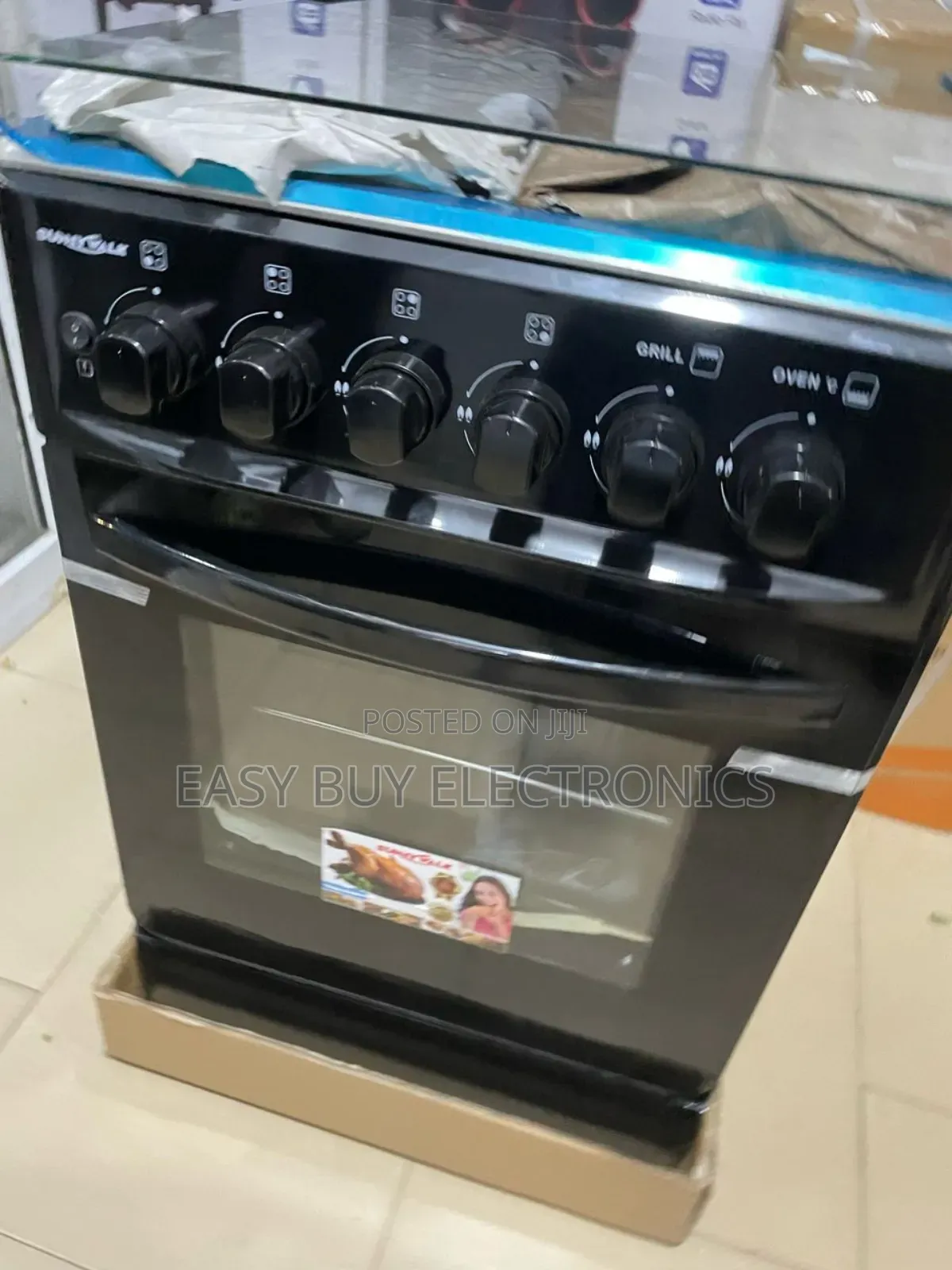 Commercial Freestanding Oven Sunny Walk Gas Griddle