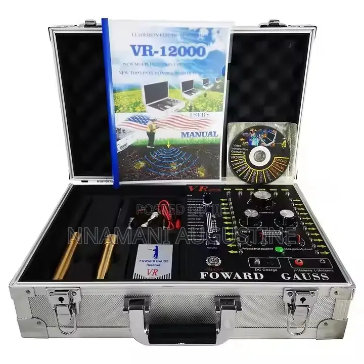 Vr 12000 Long Range Gold Detector 100/2500m Deep.