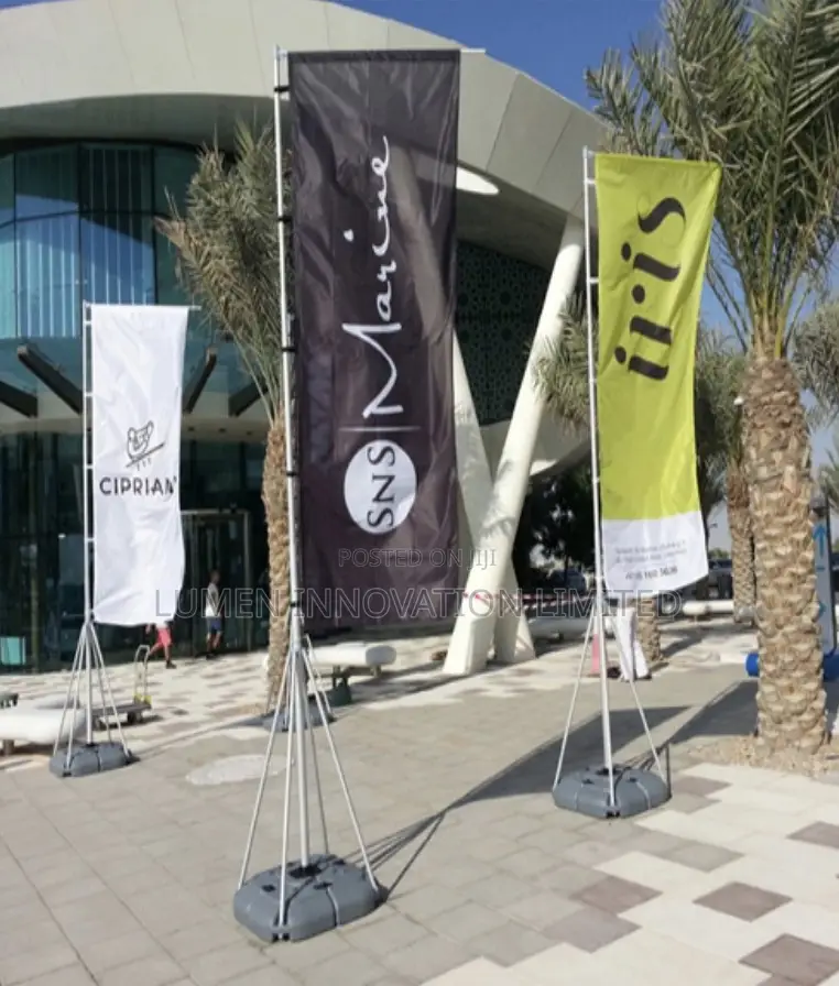 Telescopic Flag 5m (Stand Only)
