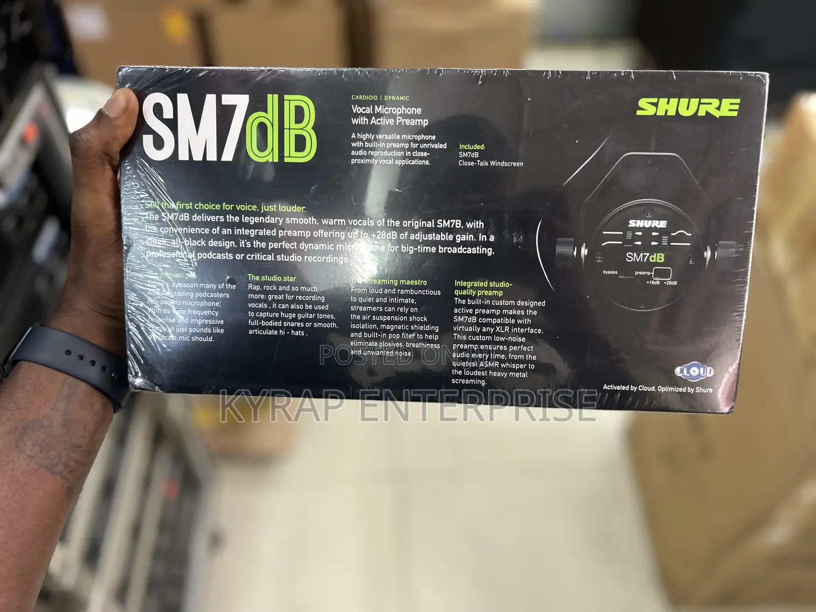 Shure Sm7db With Preamp