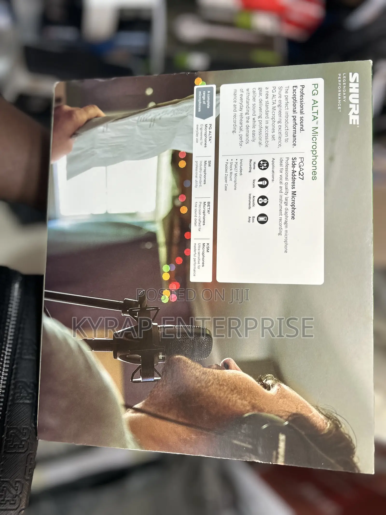 Shure Pga27 Condenser Microphone