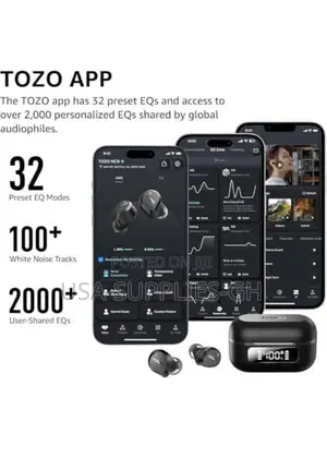 Tozo Nc9 2024 Hybrid Active Noise Cancelling Wireless Earbud