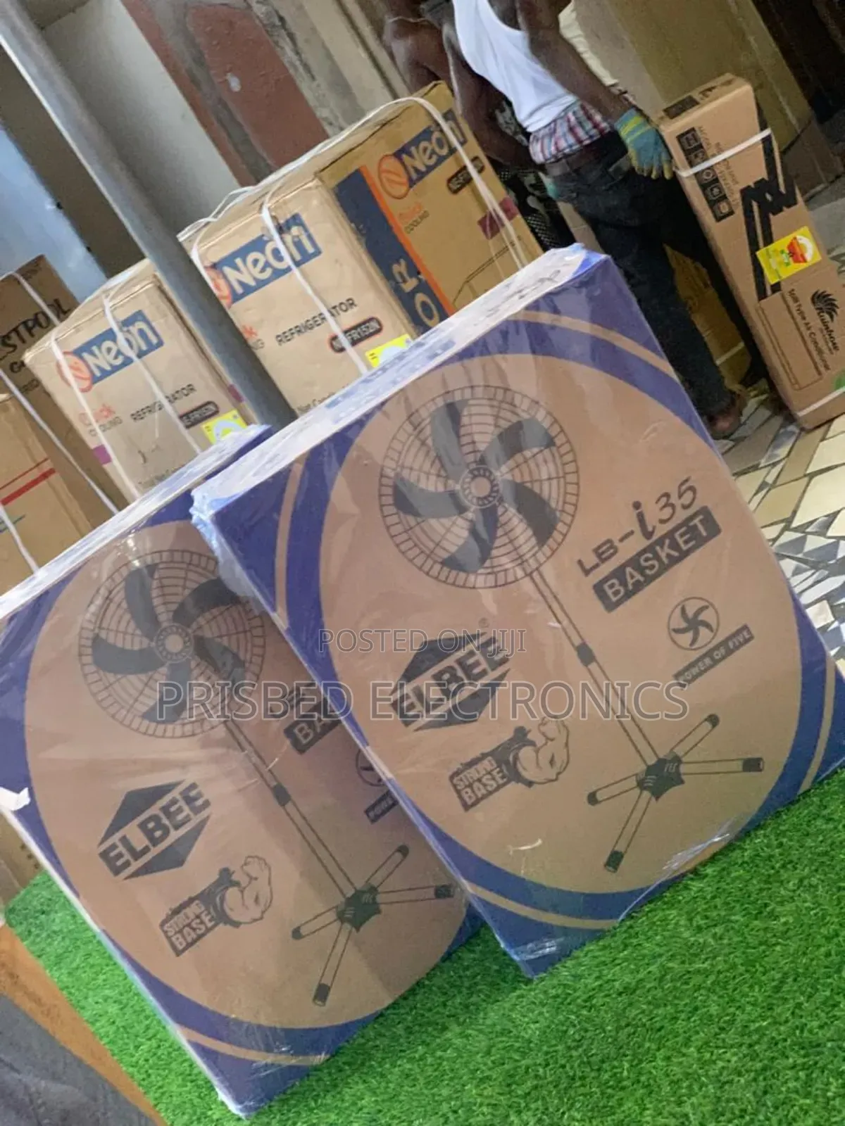 Jet Durable Basket Fan 18"