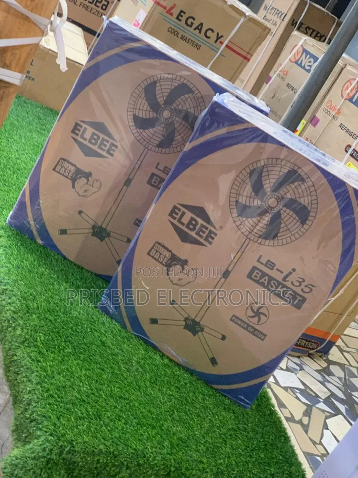 Jet Durable Basket Fan 18"
